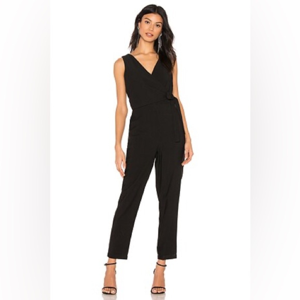 Wrap Front Jumpsuit in Rich
